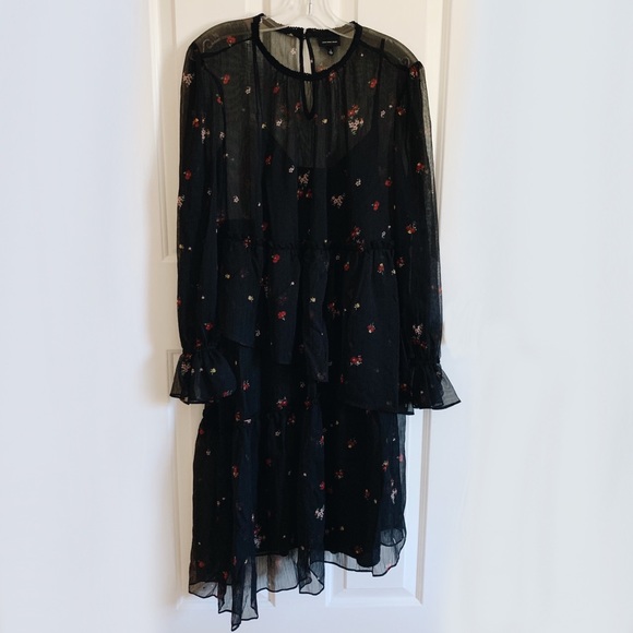 Who What Wear Dresses & Skirts - Who What Wear Floral Layered Dress